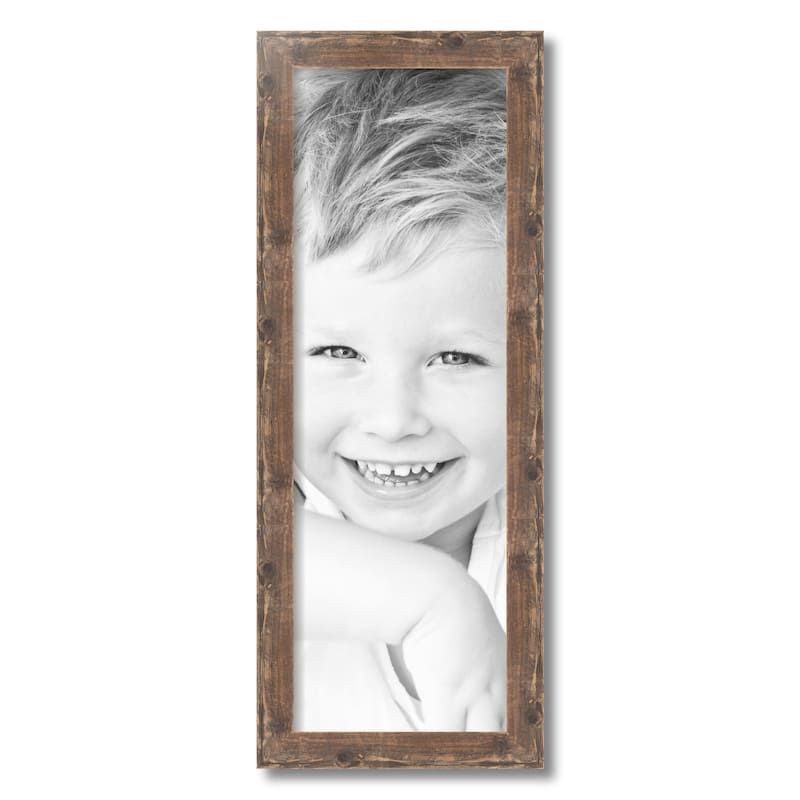 ArtToFrames Bosswood Rustic 9x27 Inch Picture Frame, 1.63 Inch Wood Poster Frame Available in Multiple Colors (SM-SC-9x27)