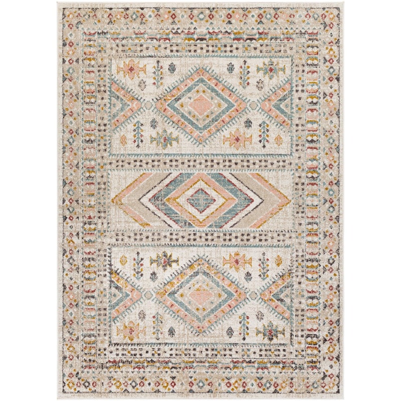Livabliss Ankara Updated Traditional Tribal Area Rug