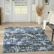preview thumbnail 21 of 28, Nourison Dekor Indoor only Geometric Area Rug Slate - 5'3" x 7'
