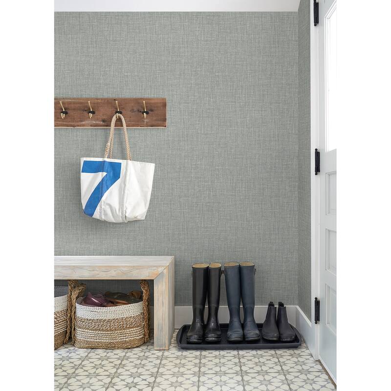 Scott Living Lanister Grey Texture Wallpaper