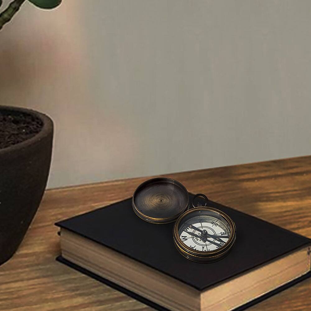 Authentic Models Shallow Instruments Silver Plated Dial & Aged Finish ...