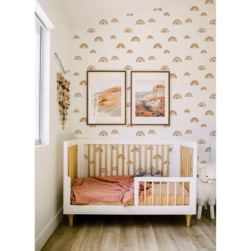 Chesapeake Joss Honey Rainbow Wallpaper - 20.9 x 396 x 0.025