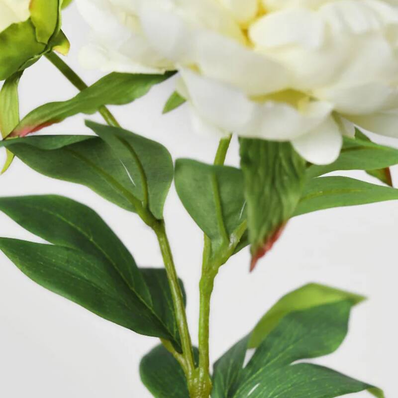 Silk Decorative Artificial Phoenix Peony(Pack of 1 Branch)