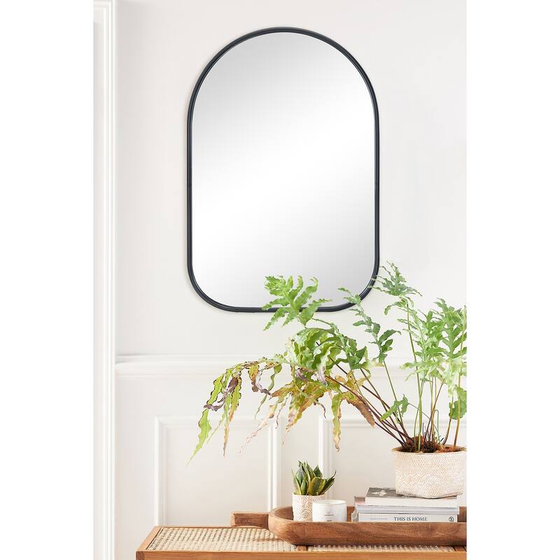 TEHOME Arch Metal Wall Mirror