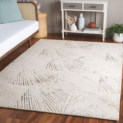 SAFAVIEH Handmade Abstract Mirie Contemporary Wool Rug