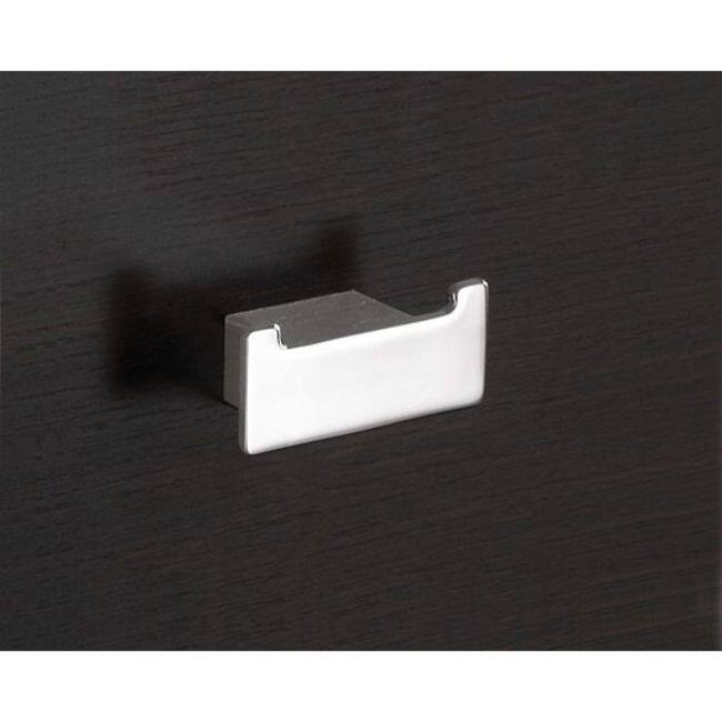Nameeks Lounge Double Robe Hook - Polished Chrome