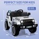 preview thumbnail 12 of 22, 12V Kids Ride on Truck Car with Remote 3 Speeds Ride on Toy Gift for Kids