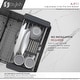 preview thumbnail 3 of 9, STYLISH Adjustable Over the Sink Stainless Steel Dish or Vegetable Drainer Basket