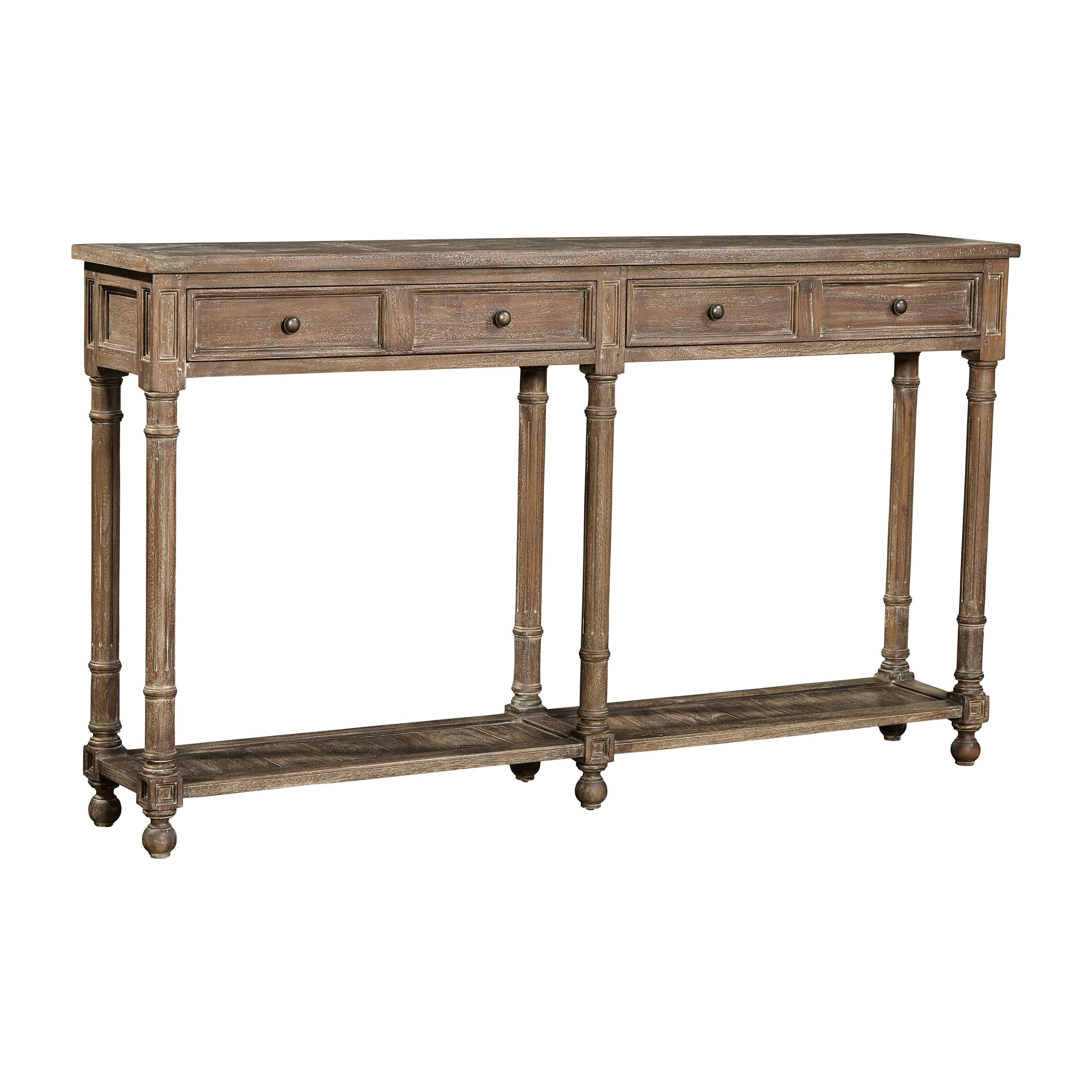 Furniture Classics Newcastle 57-inch Narrow Mahogany Console Table