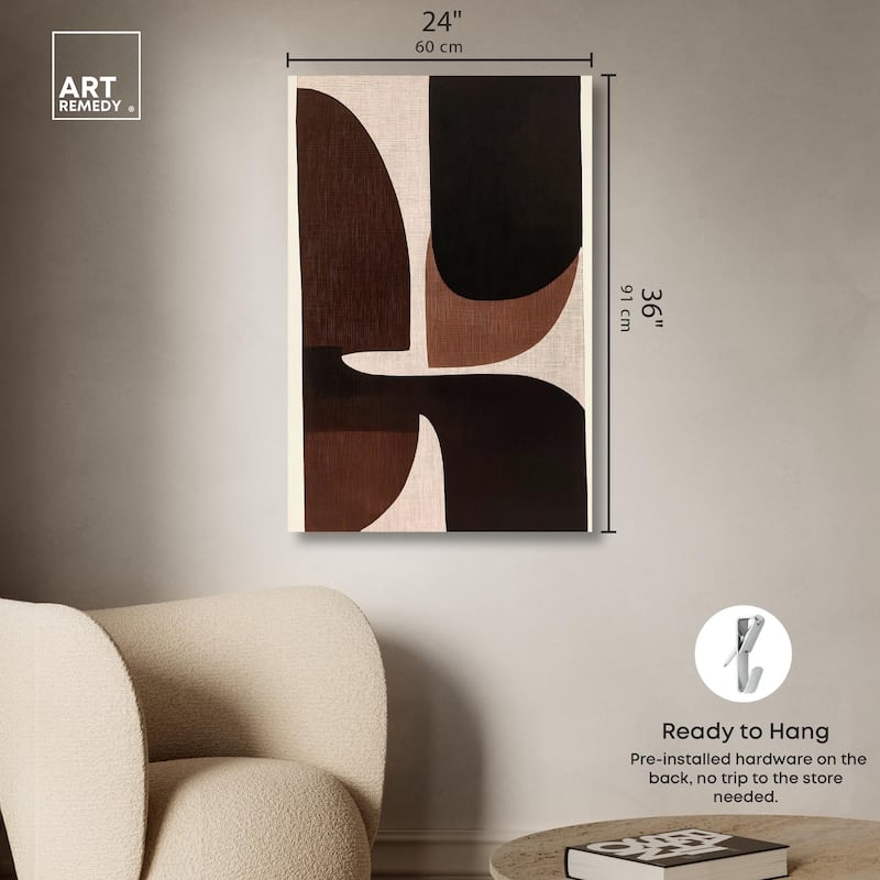 Moralis Echo II Canvas by Art Remedy, Gallery Wrapped