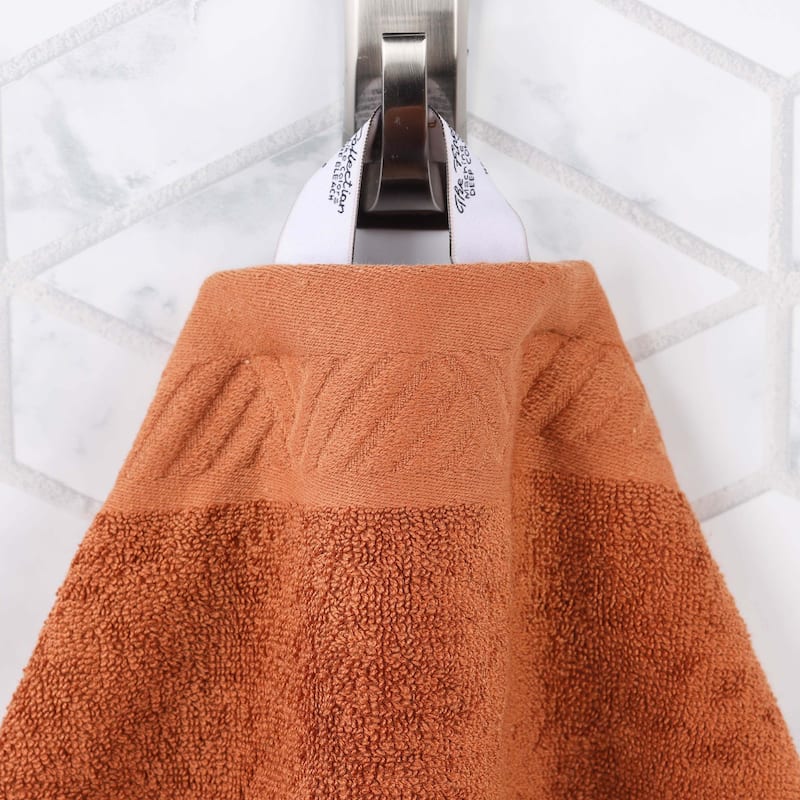 Superior Basketweave Egyptian Cotton Solid 3 Piece Assorted Towel Set