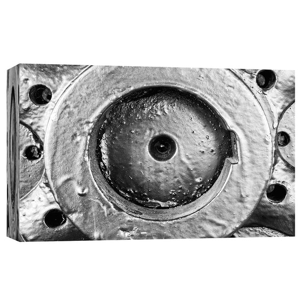 PTM Images 9-101742 PTM Canvas Collection 8" x 10" - "Gas Works 9" Giclee Transportation Art Print on Canvas