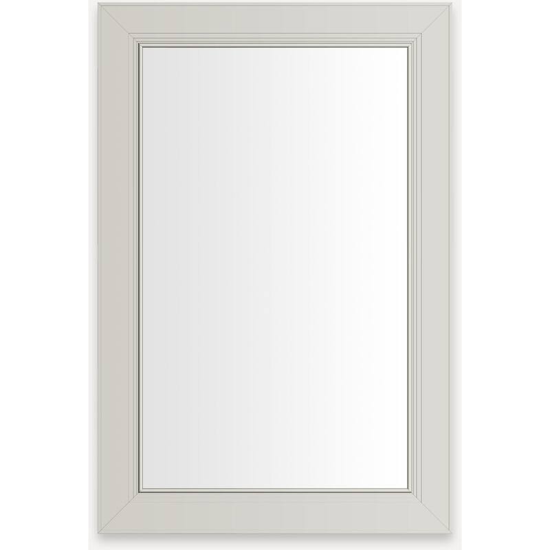 Robern D2C2030D4METM Main Line 19-1/4" x 30" Framed Single Door - Polished Nickel - Nickel Finish