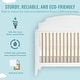 preview thumbnail 4 of 3, Dream On Me Milton 5 in 1 Convertible Crib - White and Natural