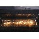 preview thumbnail 6 of 16, Direct Wicker Ellington Rectangle Gas Firepit Rattan Dining Table