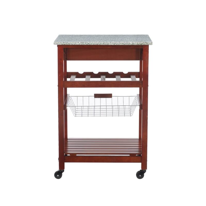 Jake Compact Mobile Rolling Kitchen Cart