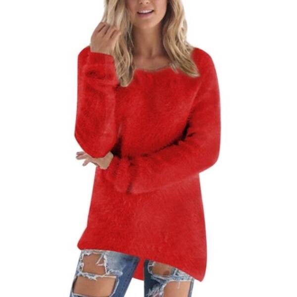 Shop Winter Sweater Women Casual Korean Slim Pullovers Sweaters Tops Overstock 27402878