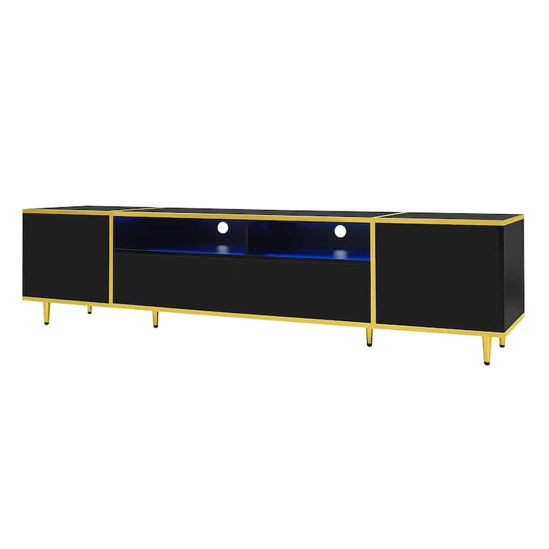 TV Stand Entertainment Center with Storage