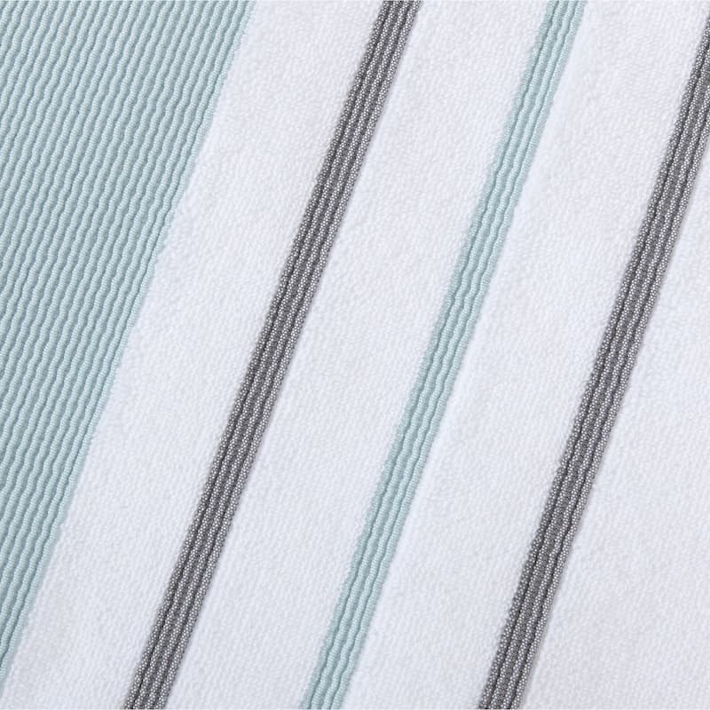 Luxurious Cotton Decorative Stripe Towel Set