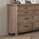 preview thumbnail 4 of 3, Furniture of America Trove Brown Wood 8-Drawer Dresser