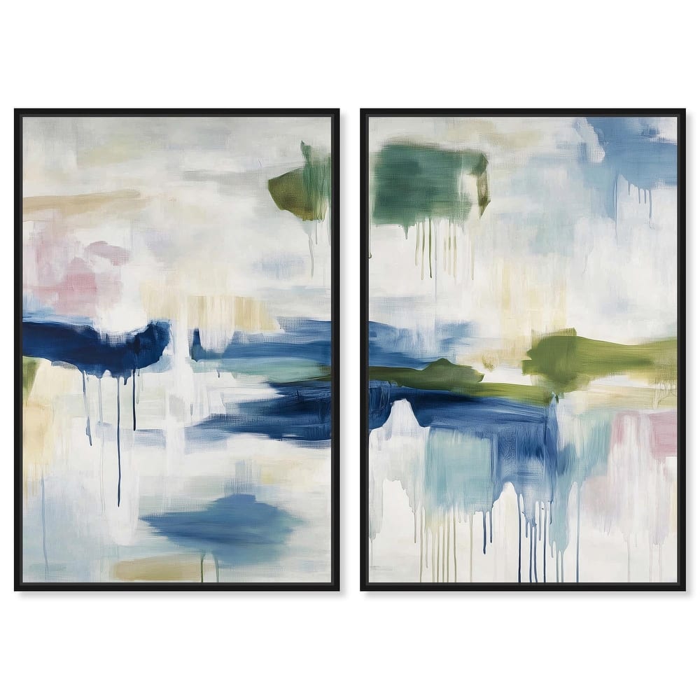 Kairos I Canvas Set of 2 by Art Remedy