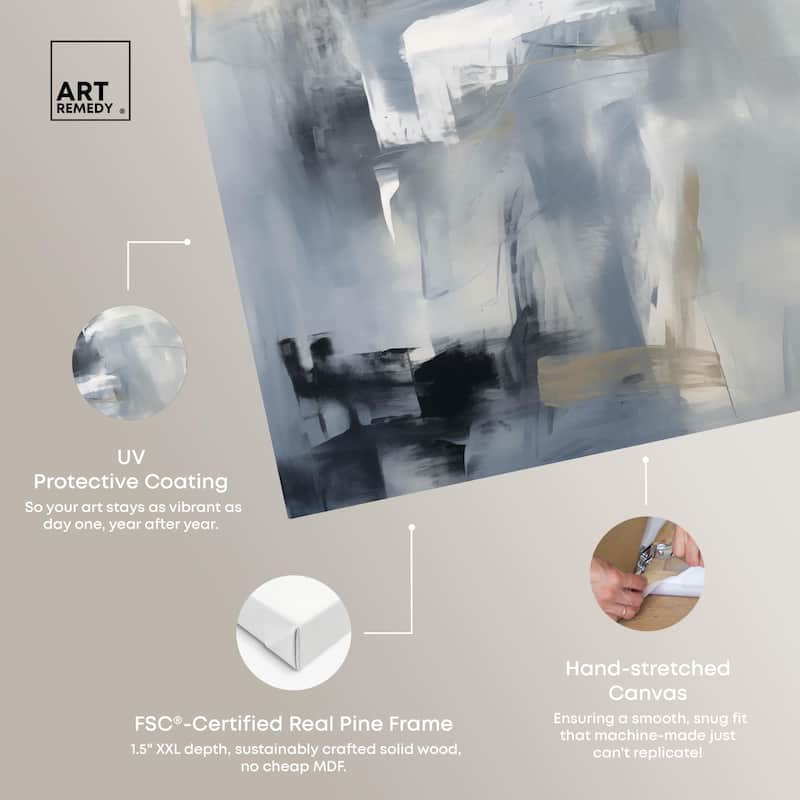 Pulse of the Storm I Canvas by Art Remedy, Gallery Wrapped