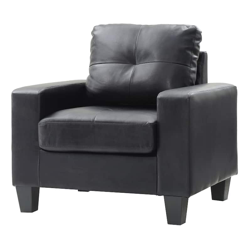 Pocket Coil Seating Accent Chair - 36" - Black
