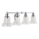 preview thumbnail 51 of 67, Modernist Vintage Metal/Glass Industrial Rustic LED Vanity, by JONATHAN Y