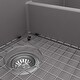 preview thumbnail 8 of 17, Karran Farmhouse Apron Front Quartz Double Bowl Kitchen Sink Kit