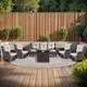 Option Brown Wicker / Beige Cusion