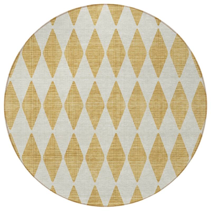 HomeRoots Geometric Transitional Rectangle Outdoor Rug