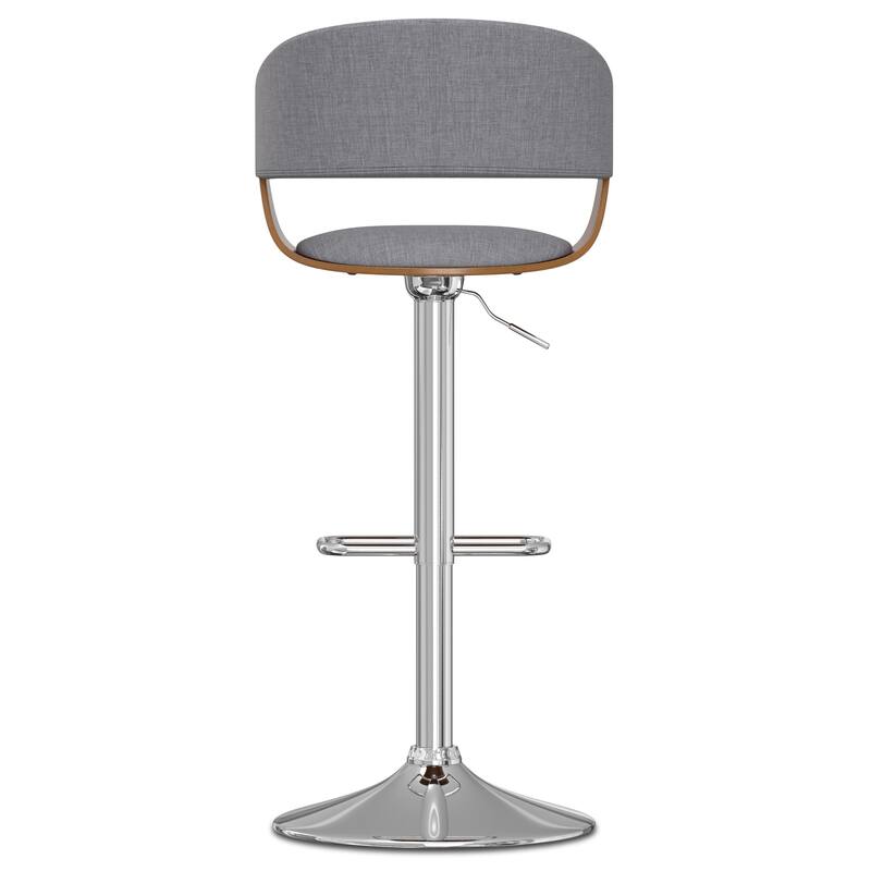 WYNDENHALL Calinda Mid Century Modern 33 inch Adjustable Swivel Bar Stool