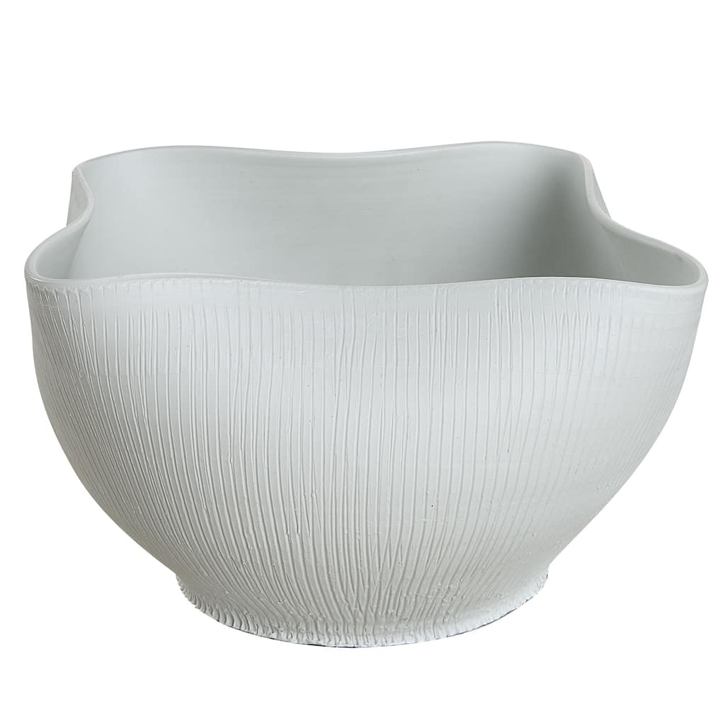 Renwil Gigi Indoor Ceramic Bowl, Off-White