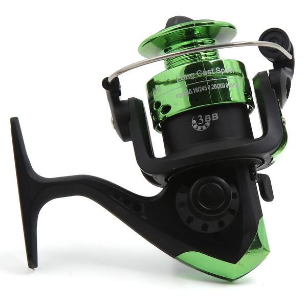 Unique Bargains CK200 5.2:1 Gear Ratio 3 Ball Bearings Spinning Reel Fishing Reel Green Black - Bed Bath & Beyond - 18292770 Unique Bargains CK200 5.2:1 Gear Ratio 3 Ball Bearings Spinning Reel Fishing Reel Green Black - Bed Bath & Beyond - 18292770
