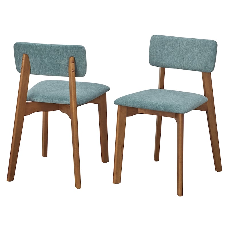 Simple Living Nettie Upholstered Dining Chair (Set of 2)