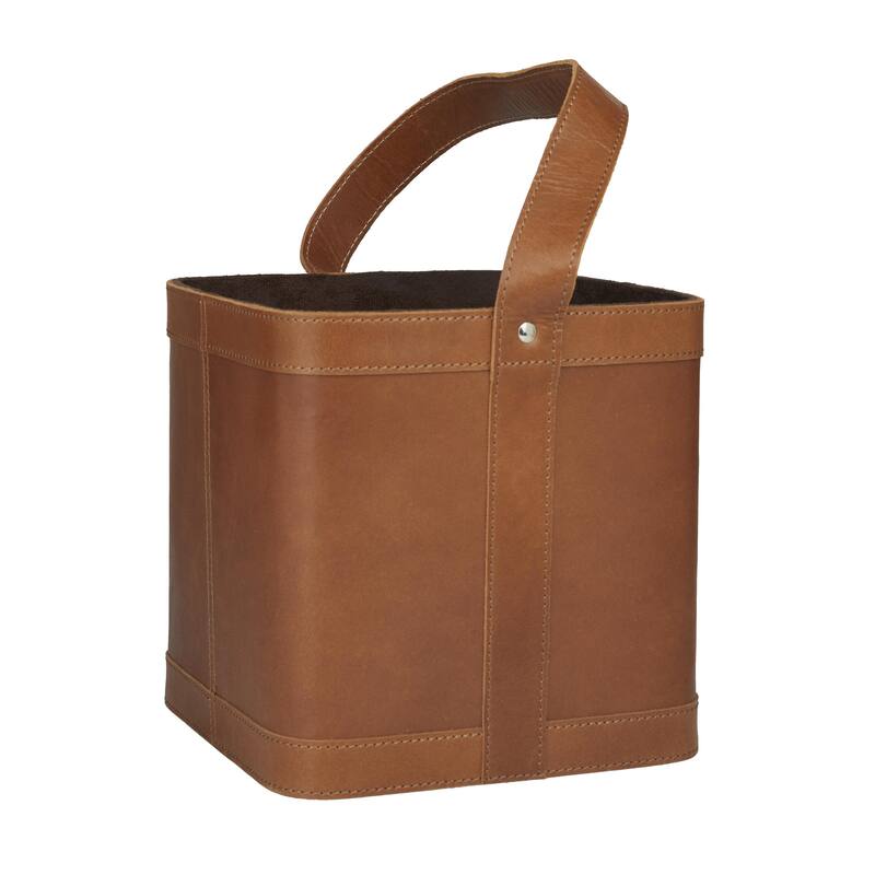 Black or Red Leather Handmade 4 Bottle Kitchen Wine Holder with Carrying Handle