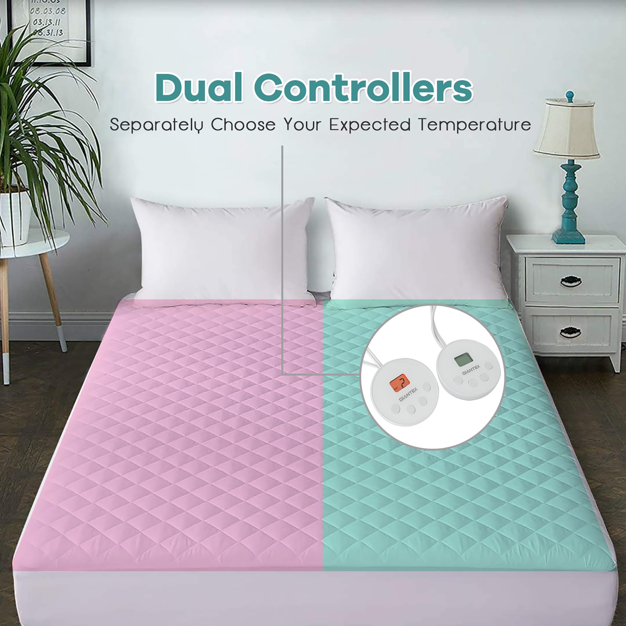 Costway Heated Electric Mattress Pad TwinKingQueen Size w/10 Heating - On  Sale - Bed Bath u0026 Beyond - 37375993
