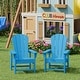 preview thumbnail 155 of 193, Laguna Kids Outdoor Poly Adirondack Chair (Set of 2) - N/A