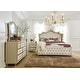 preview thumbnail 1 of 30, Antonella 4-Piece Upholstered Tufted Bedroom Set