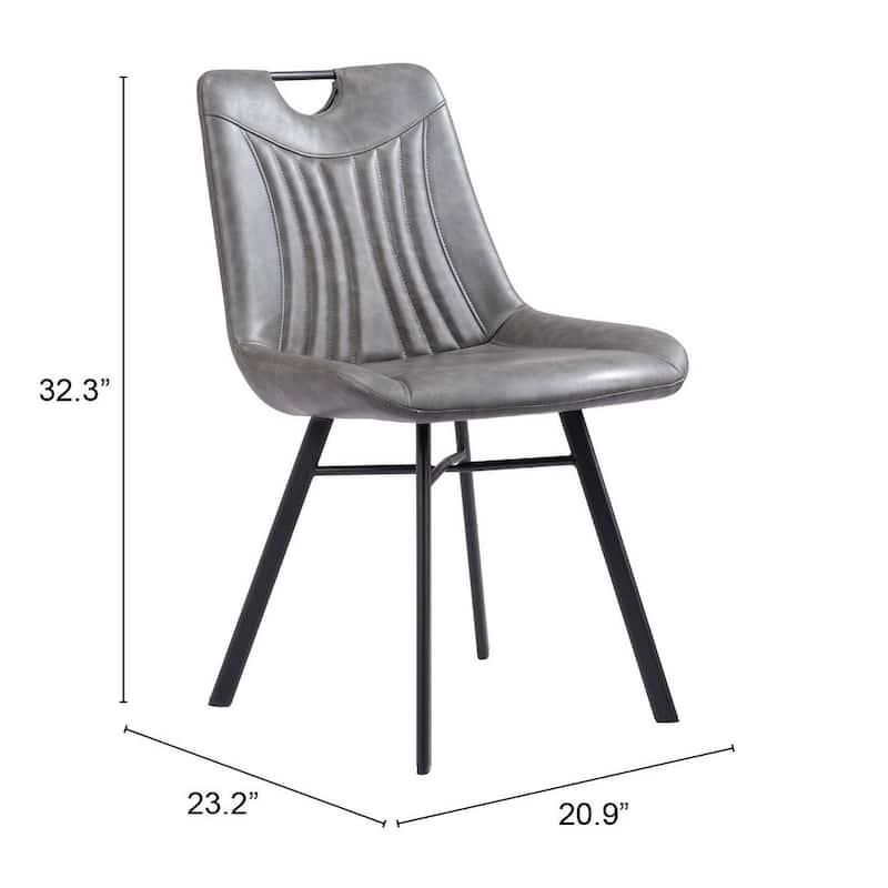 Dining Chair (Set of 2) - Product (in) : 20.9" W x 23.2" D x 32.3" H