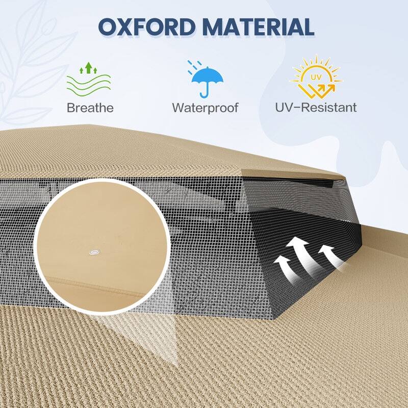 AVAWING 10x10 Pop Up Canopy Tent - Instant Shelter with UV Protection for Outdoor Events, Beach - Heavy Duty Steel Frame