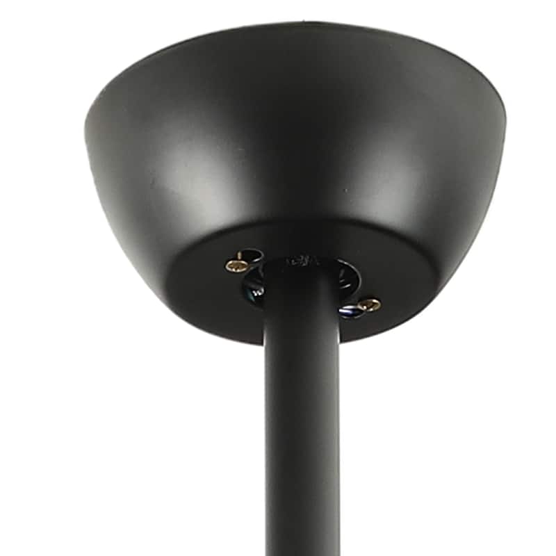 Moasis 42 to 52 Inch Ceiling Fan with Glass Light Shade and Remote Control