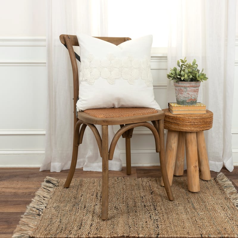 Rizzy Home Boho Geometric Throw Pillow