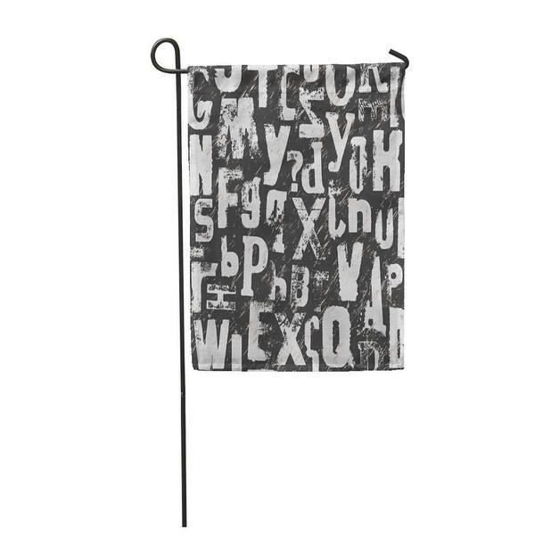 Shop Pattern Vintage Alphabet Literature Text Abc Abstract Drawn Letter Garden Flag Decorative Flag House Banner 28x40 Inch On Sale Overstock 31355389