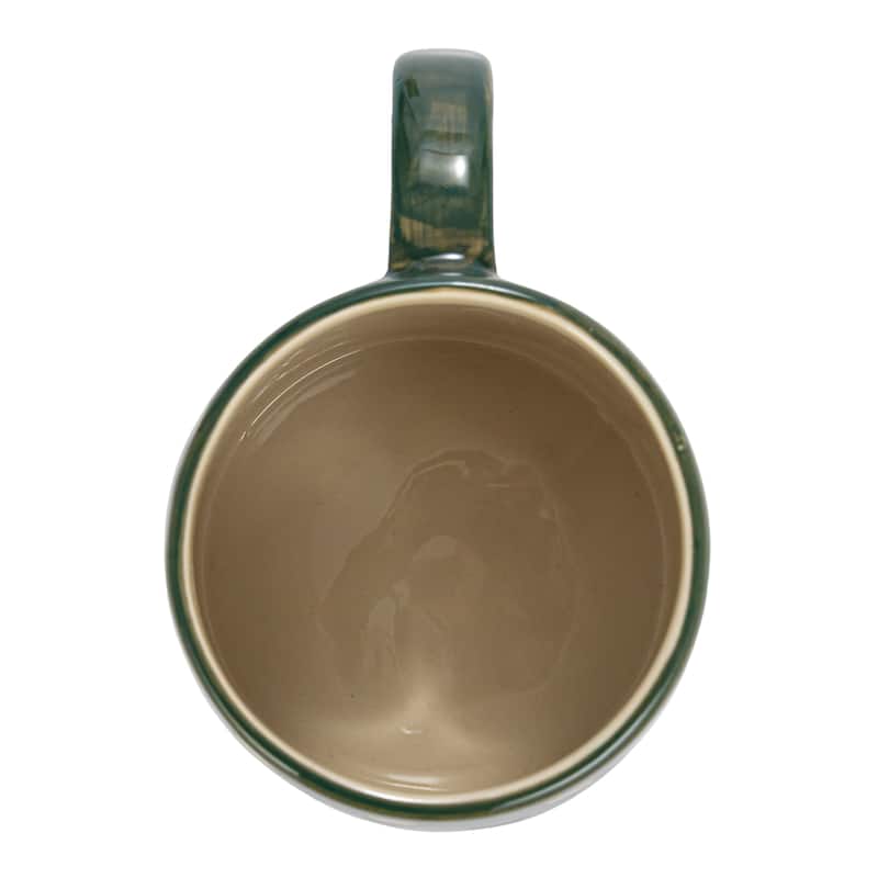 Stoneware Mug with Dots, Set of 12 - 5.5"L x 3.8"W x 4.0"H