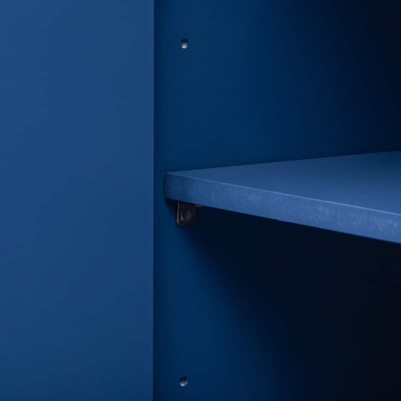 Storage Cabinet Sideboard Buffet with Vertical Line Design,Suitable for Study,Entrance and Living Room