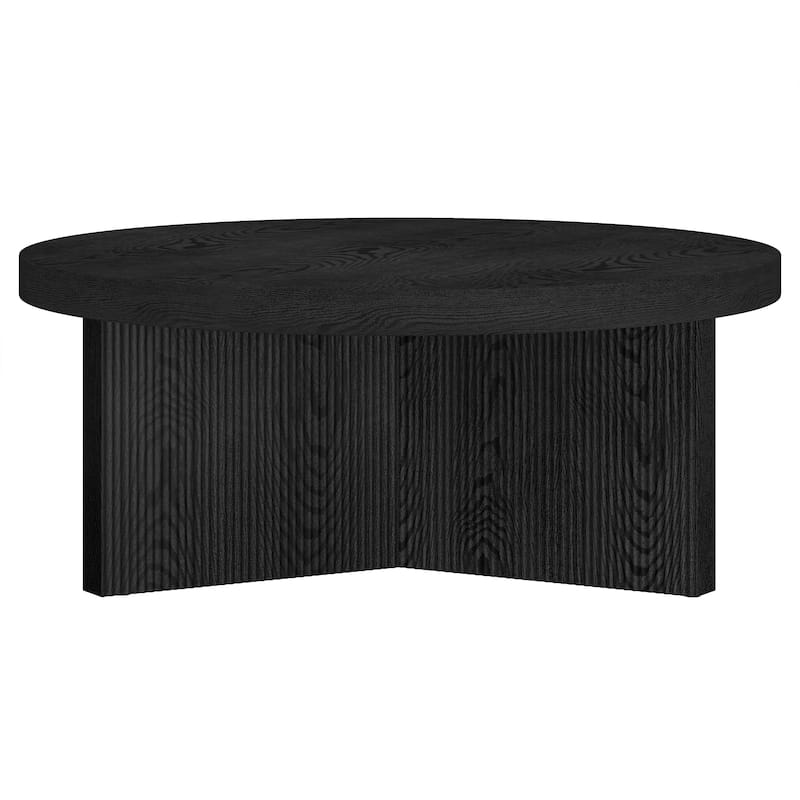 Holm 36" Wide Round Coffee Table