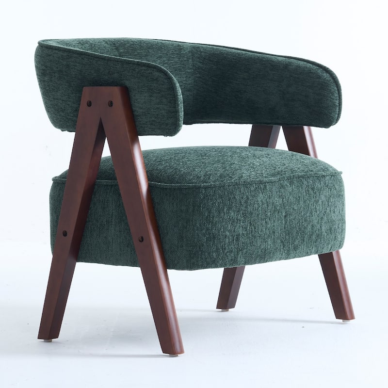 Modern Accent Chair, Armchair with 8.7" Thick Seat Cushion for Living Room