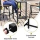 preview thumbnail 113 of 131, Crestlive Products Patio Outdoor Rectangle Bar Table Combinable Pub Table