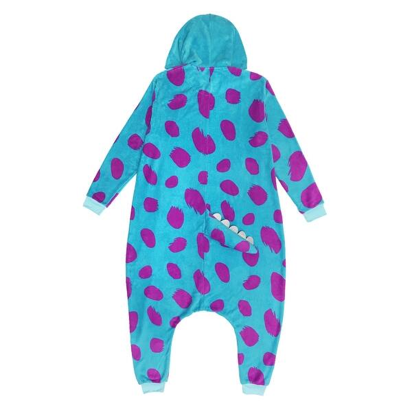 Disney Monsters Inc. Adult Sulley Kigurumi Sherpa Fleece Cosplay Costume  One Piece Union Suit - Bed Bath & Beyond - 42149254